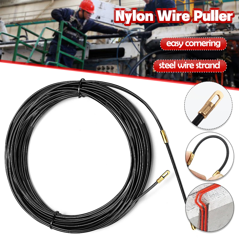 Cable Pulley System - 3mm-5/15/20/30M Cable Puller Guide Push Puller