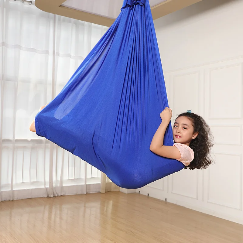 Yoga Trapeze Swing - 150x280cm Swing Hammock Elastic Indoor Hanging
