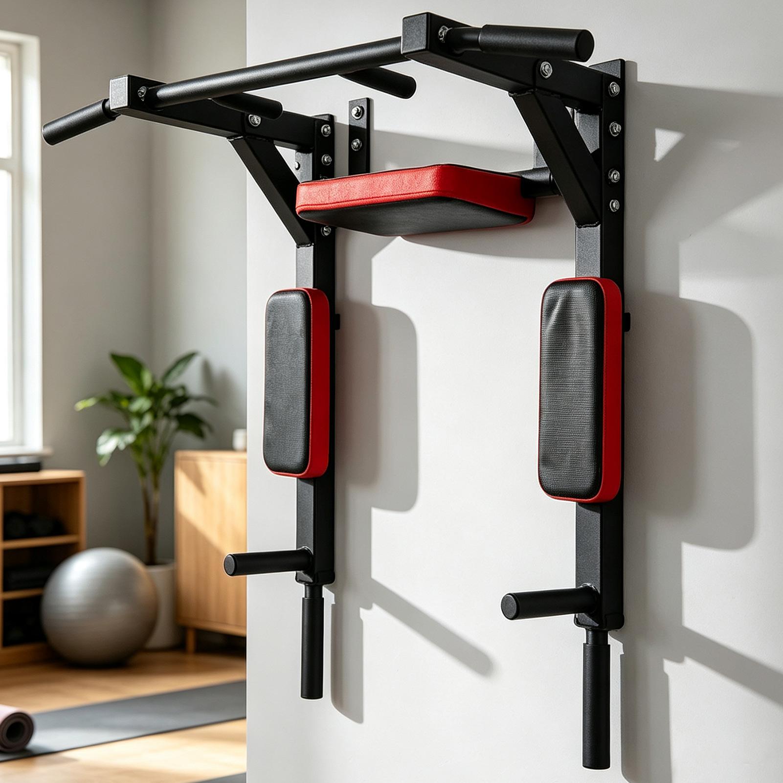 Home Gym Pull Up Bar - Wall-Mounted Pull-up Bar Fitness Horizontal Bar