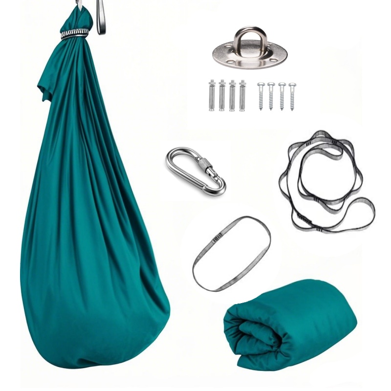 1.5*2.8m Elastic Swing Hammock - огляд і ціна Yoga Trapeze Swing