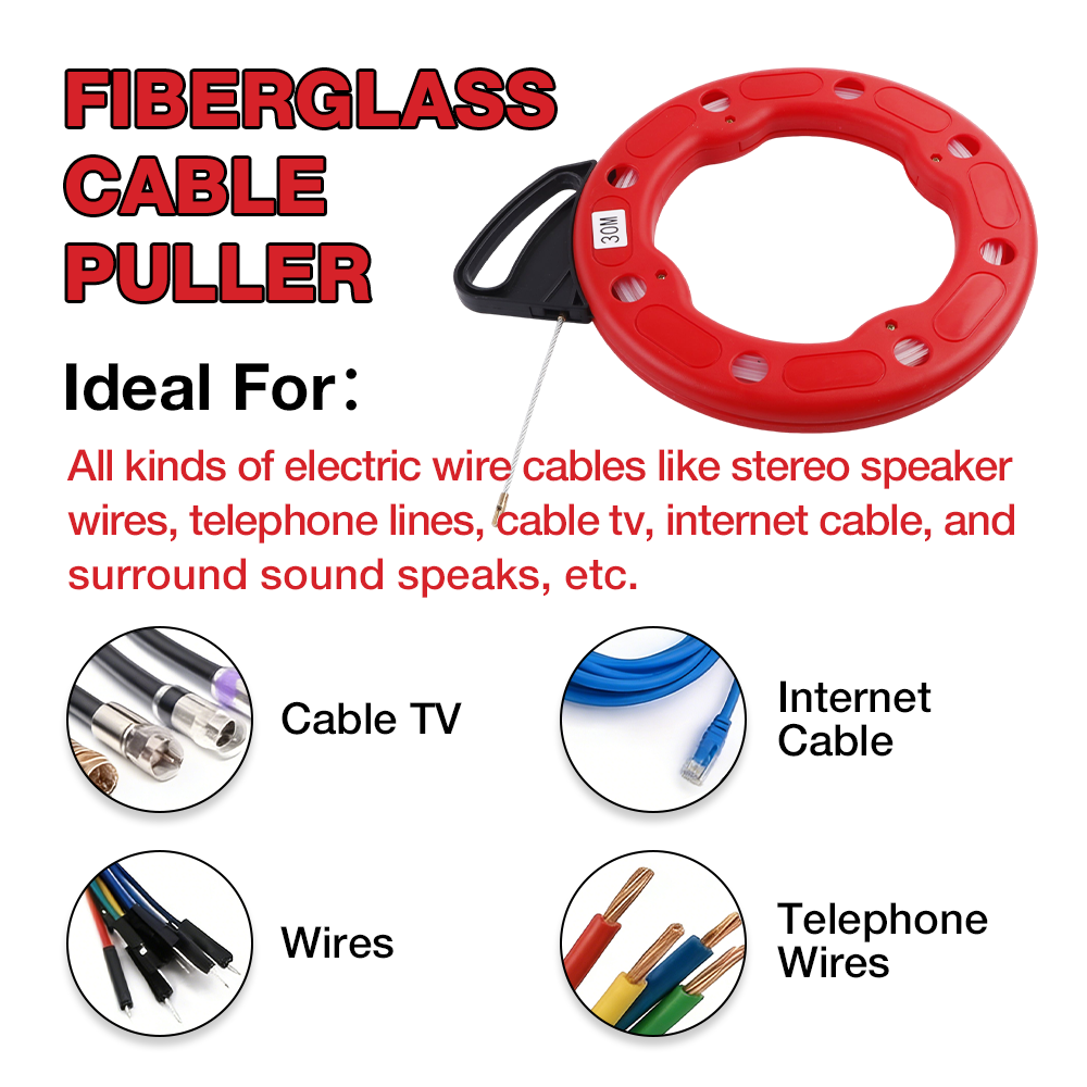30M Nylon Professional Cable P - огляд і ціна Cable Pulley System