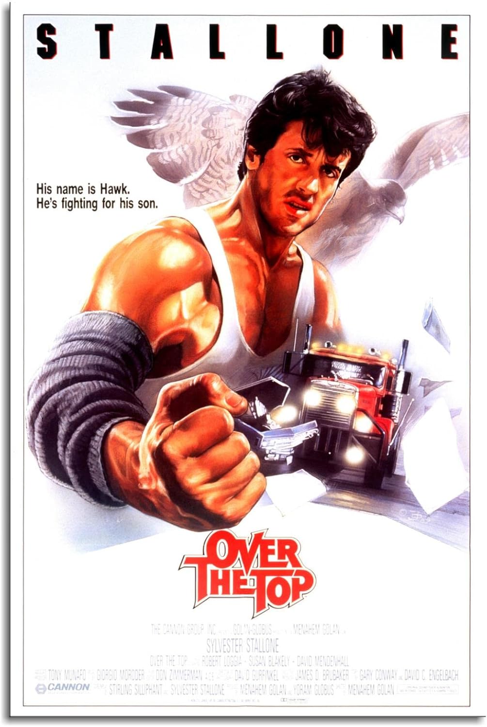 Over The Top Movie Poster Clas - огляд і ціна Home Gym Decor