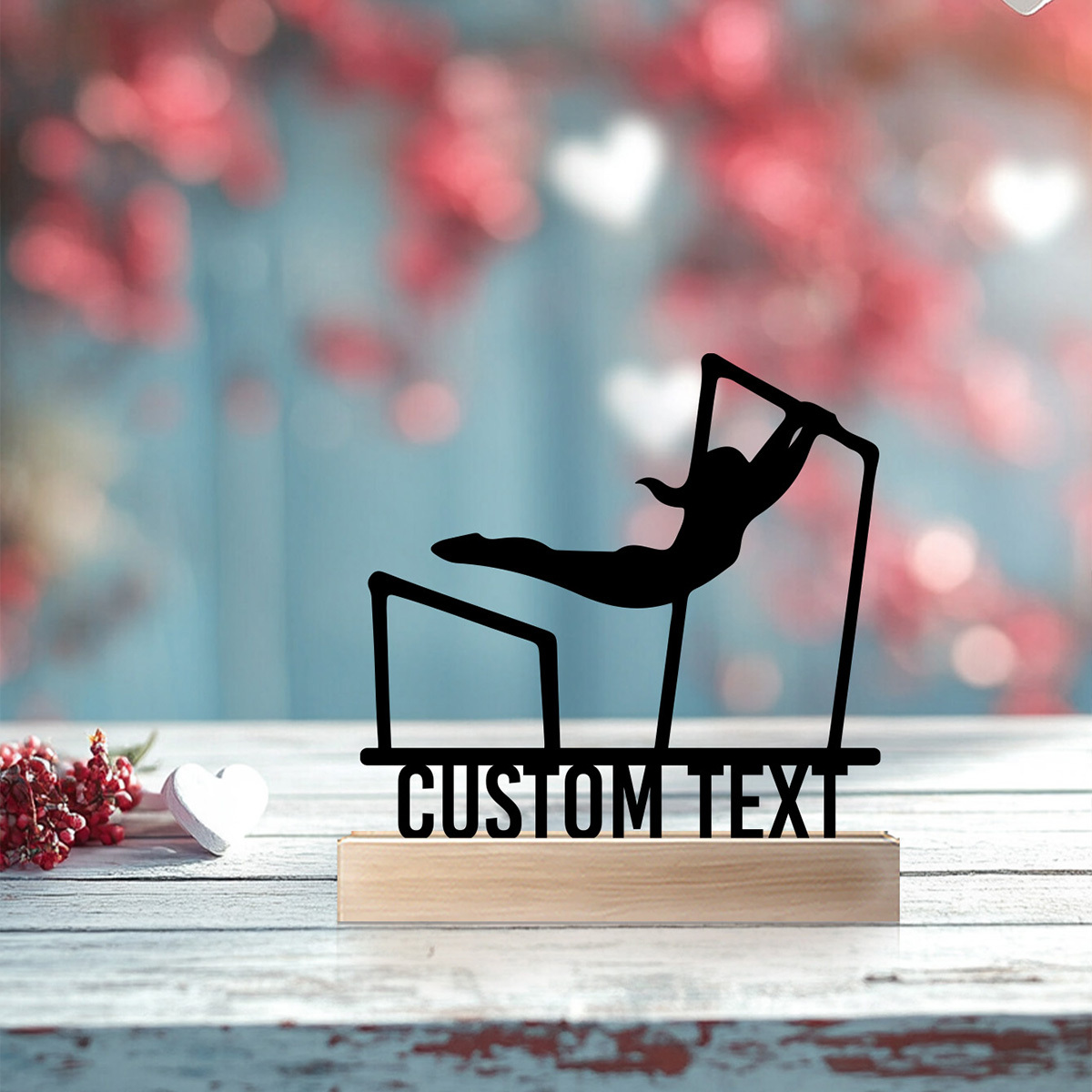 Custom Text Engraved Gymnast M - огляд і ціна Home Gym Minimalist
