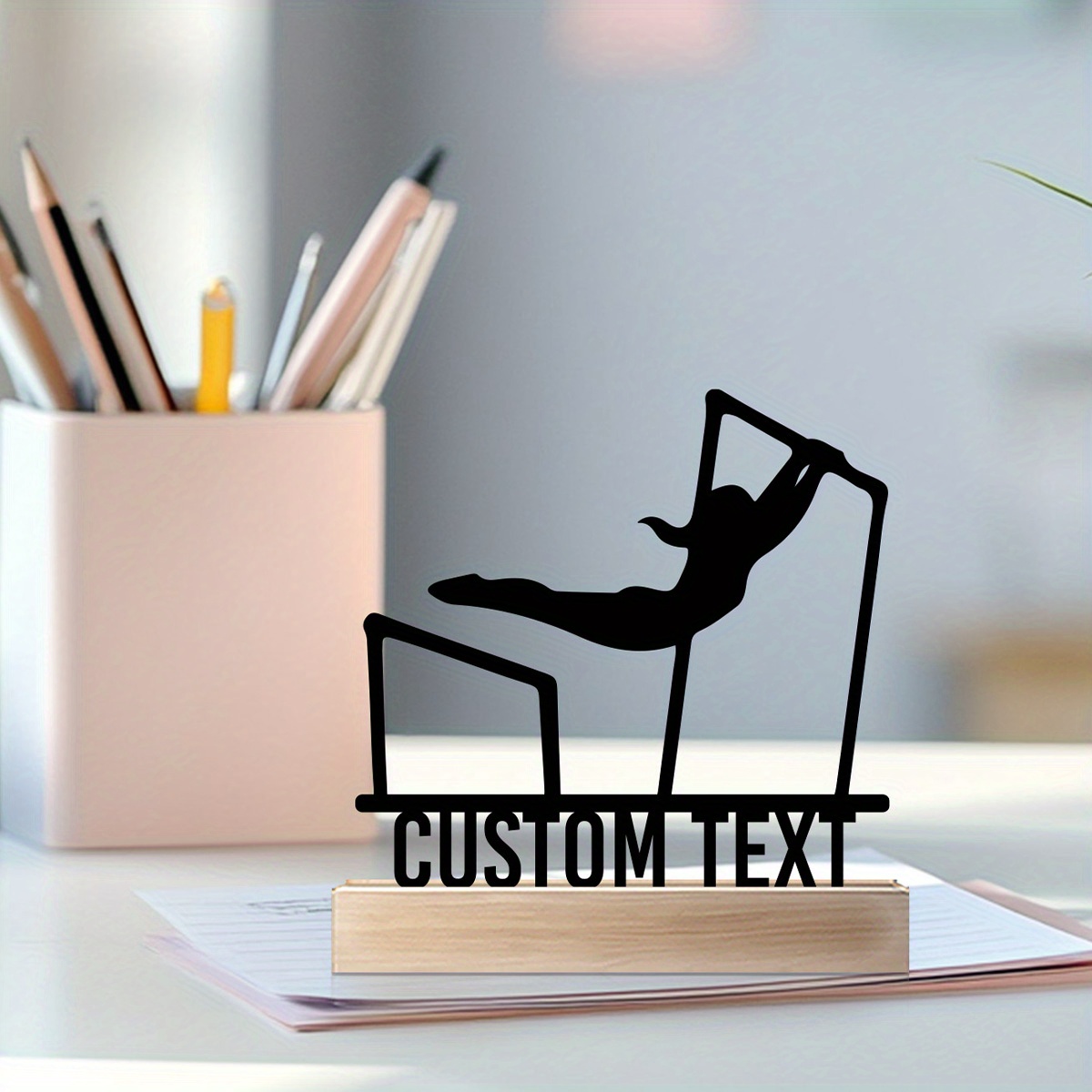 Custom Text Engraved Gymnast M - огляд і ціна Home Gym Minimalist
