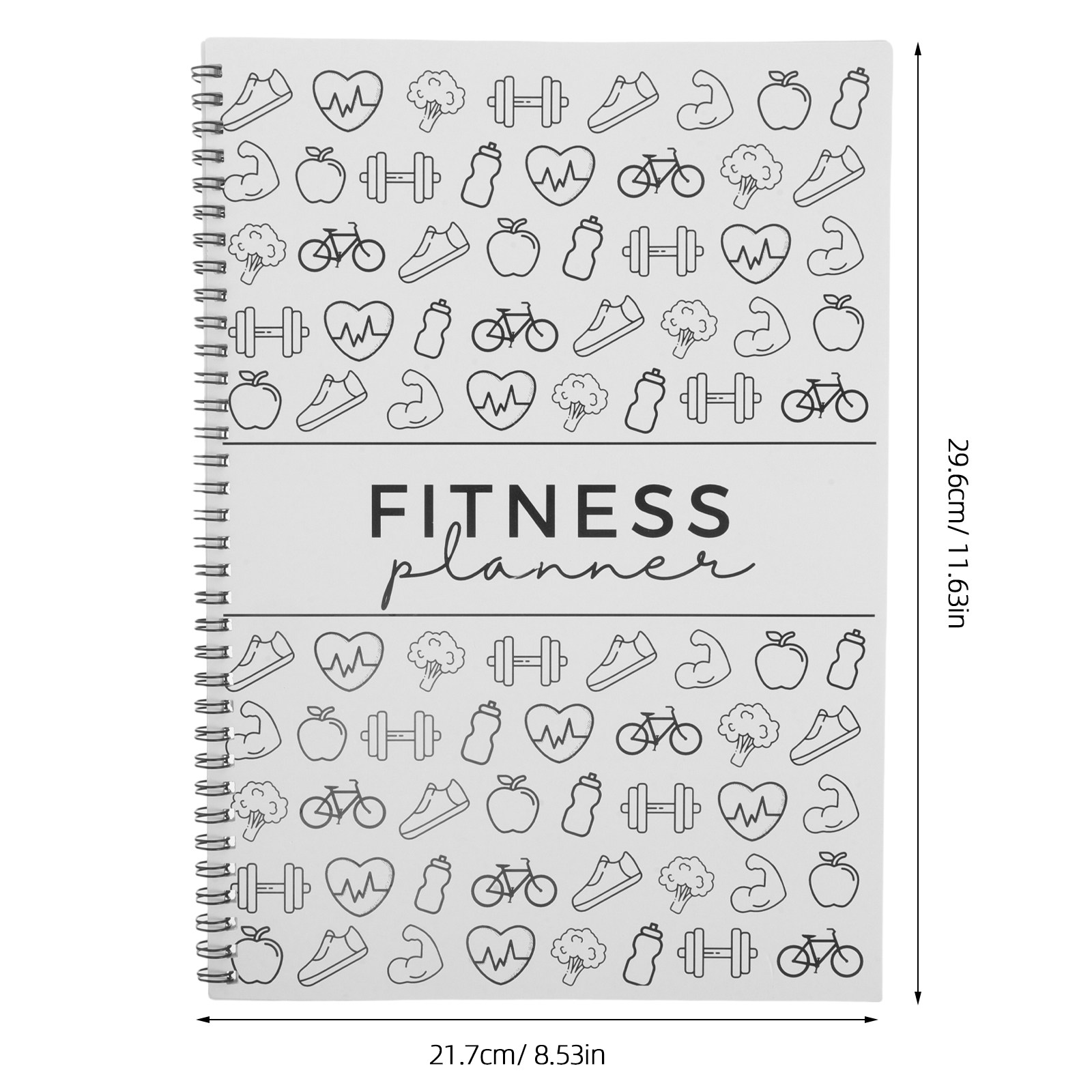 Premium Fitness Planning Noteb - огляд і ціна Workout Plan Home Gym