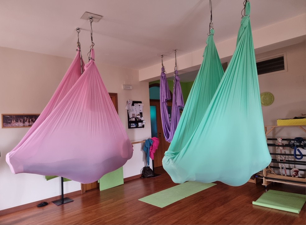 1-9m Aerial Yoga Hammock Fabri - огляд і ціна Yoga Trapeze Swing