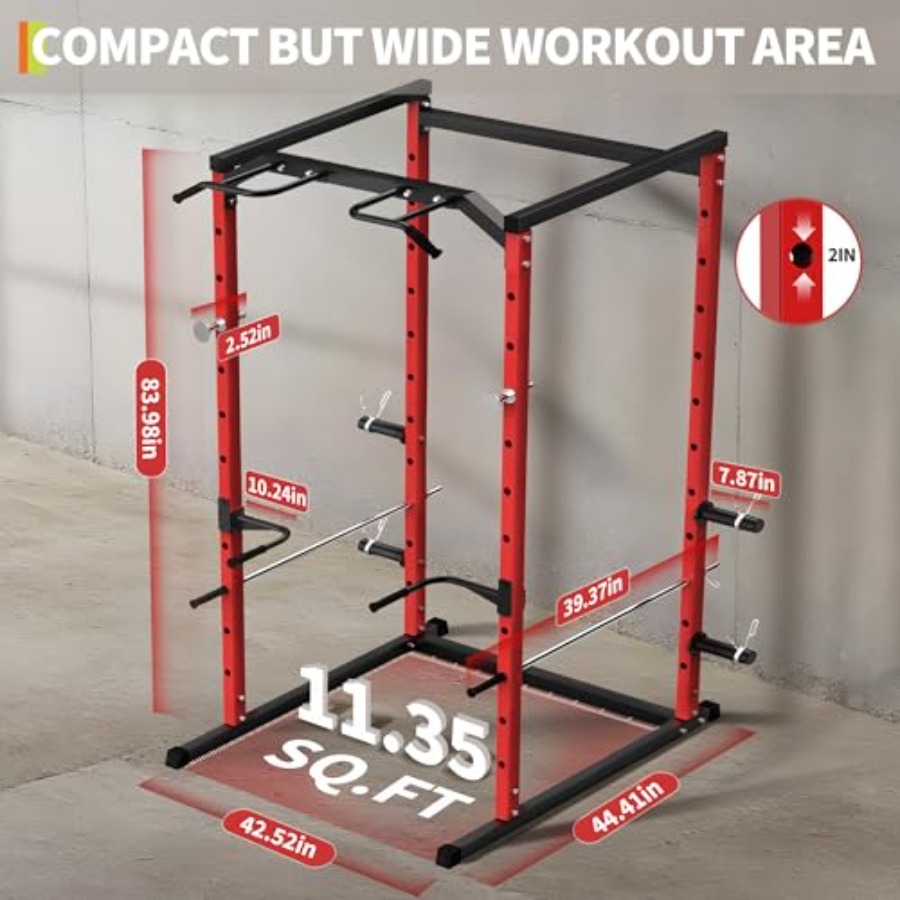 Heavy-Duty Power Cage with Pul - огляд і ціна Home Gym Pull Up Bar