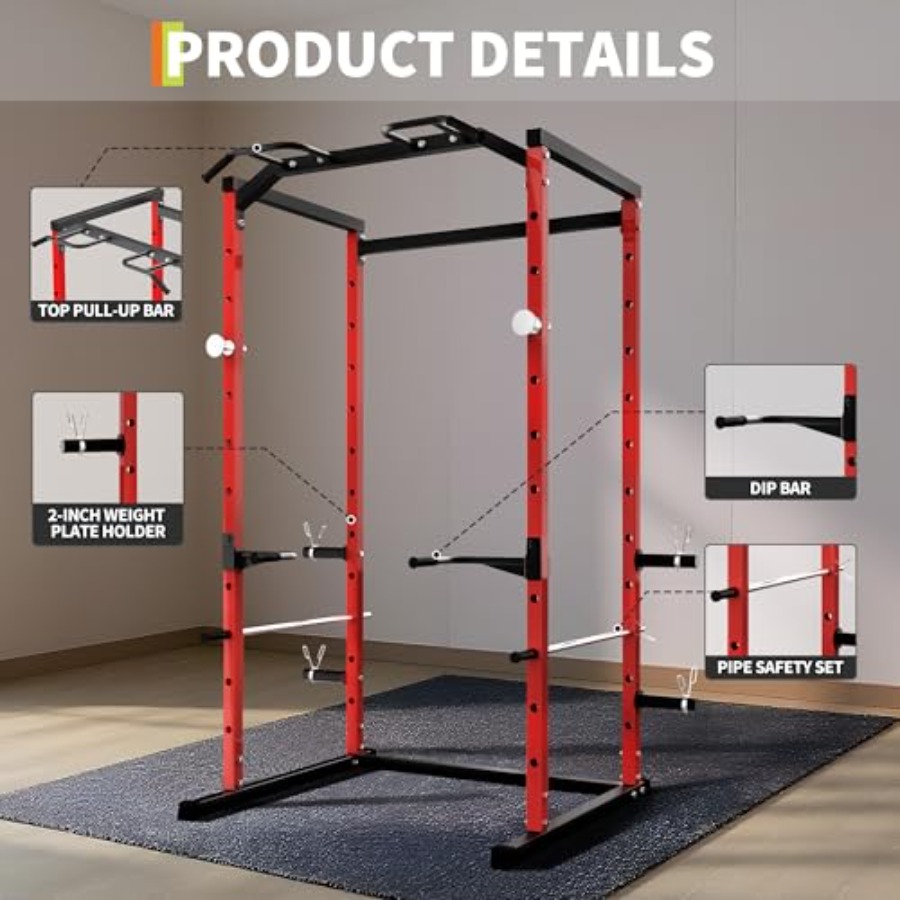 Heavy-Duty Power Cage with Pul - огляд і ціна Home Gym Pull Up Bar