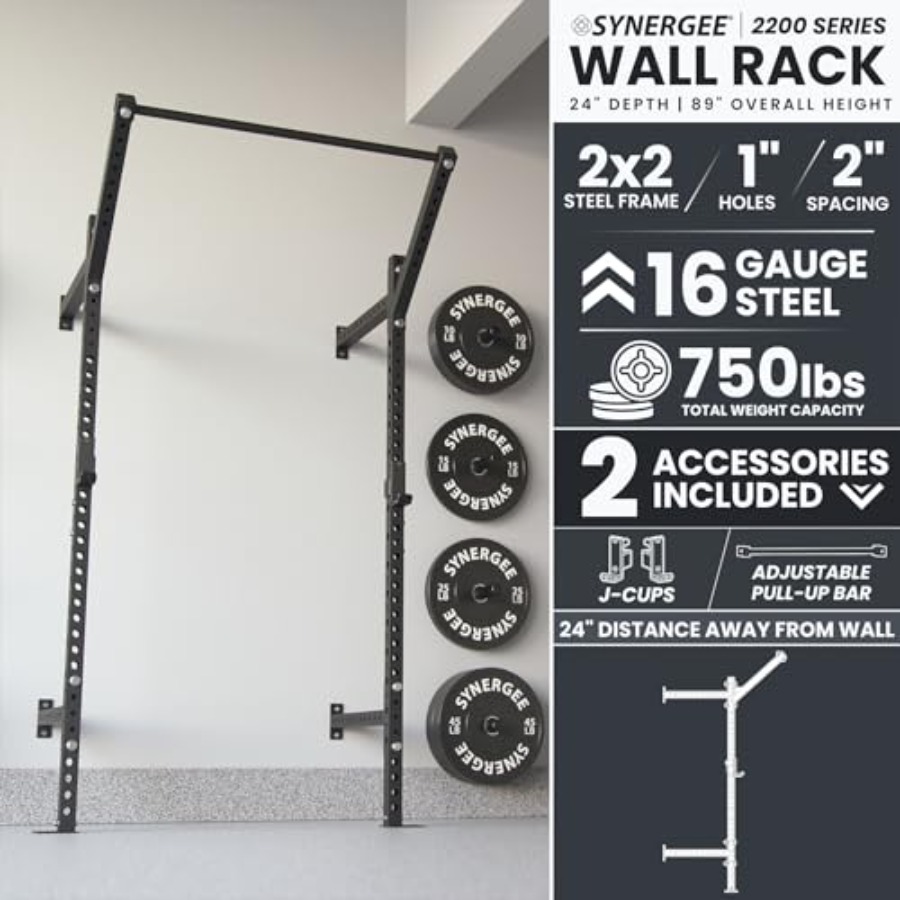 Wall Mounted Squat Rack for ho - огляд і ціна Home Gym Pull Up Bar