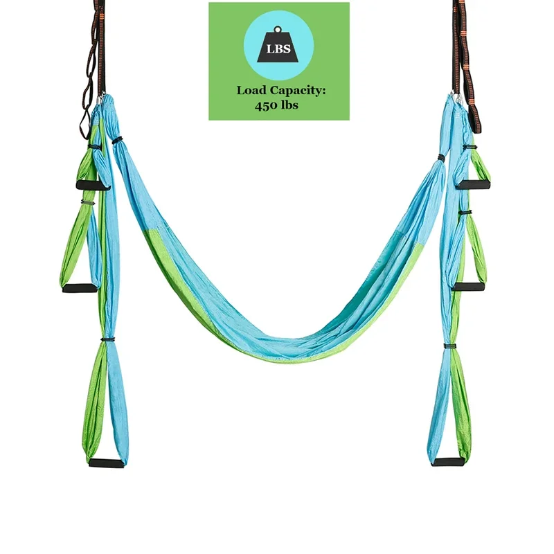 6 Handles Aerial Yoga Hammock  - огляд і ціна Yoga Trapeze Swing