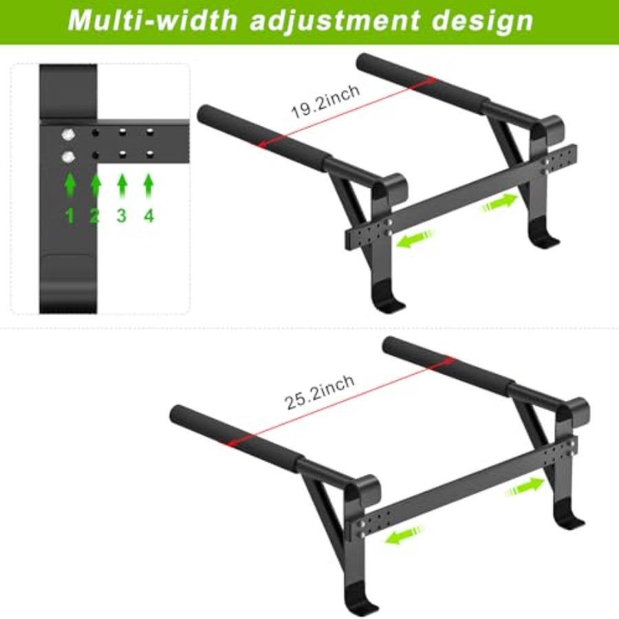 Wall Mounted Gymnastic Stall B - огляд і ціна Home Gym Pull Up Bar