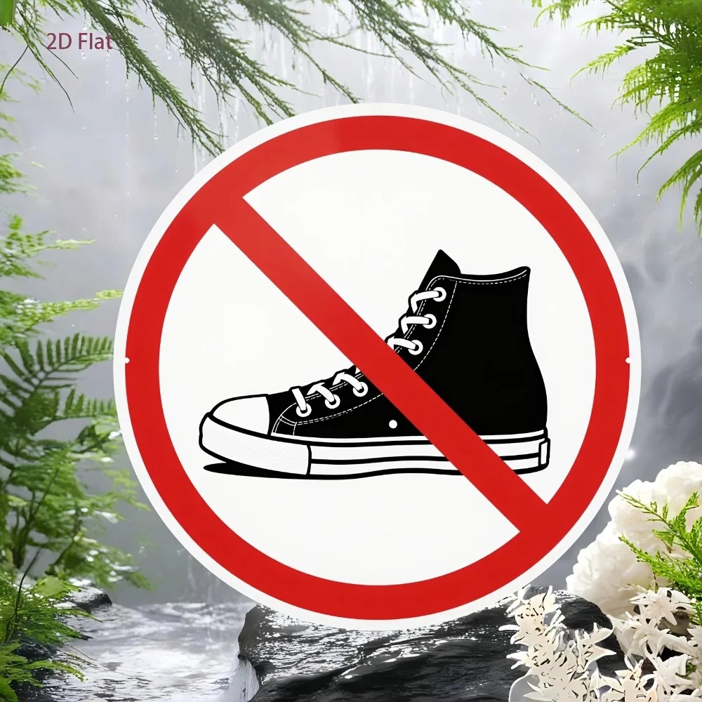 Rustic No Shoes Allowed Sign A - огляд і ціна Home Gym Decor