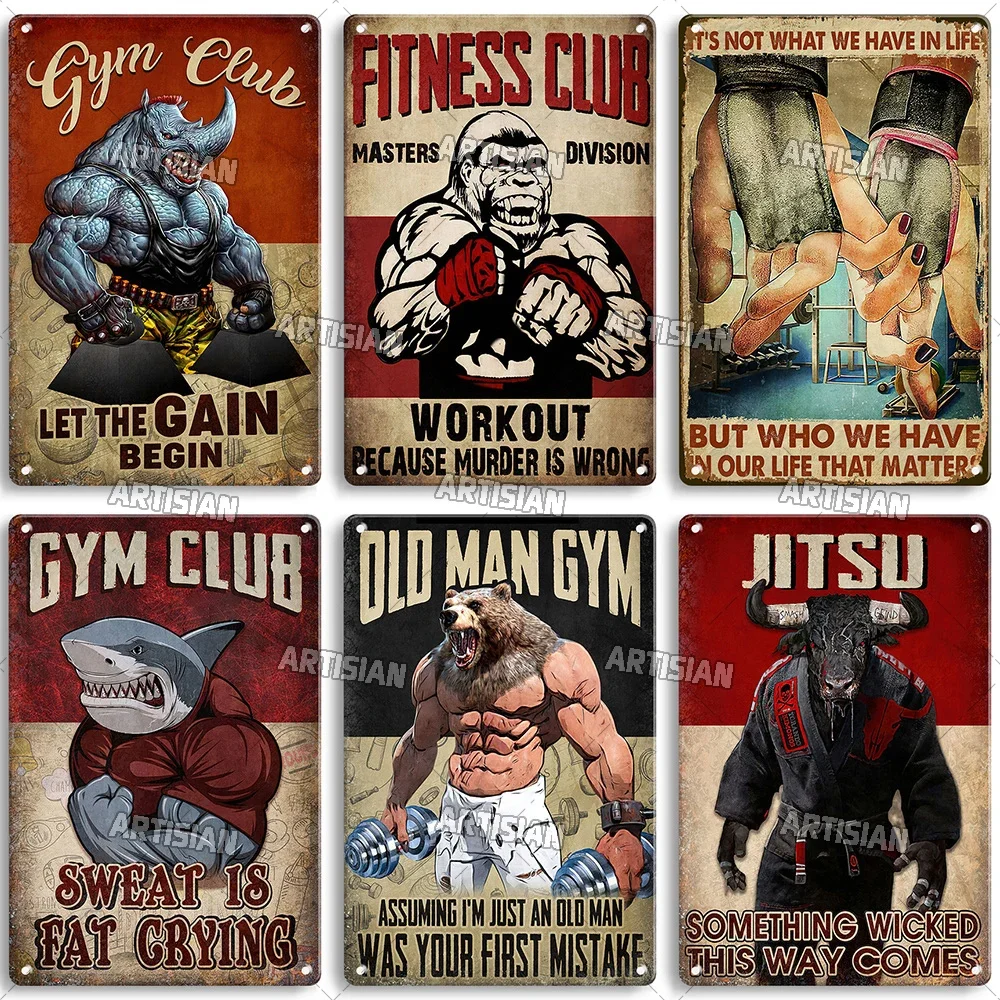 Old Man Gym Club Inspirational - огляд і ціна Home Gym Decor