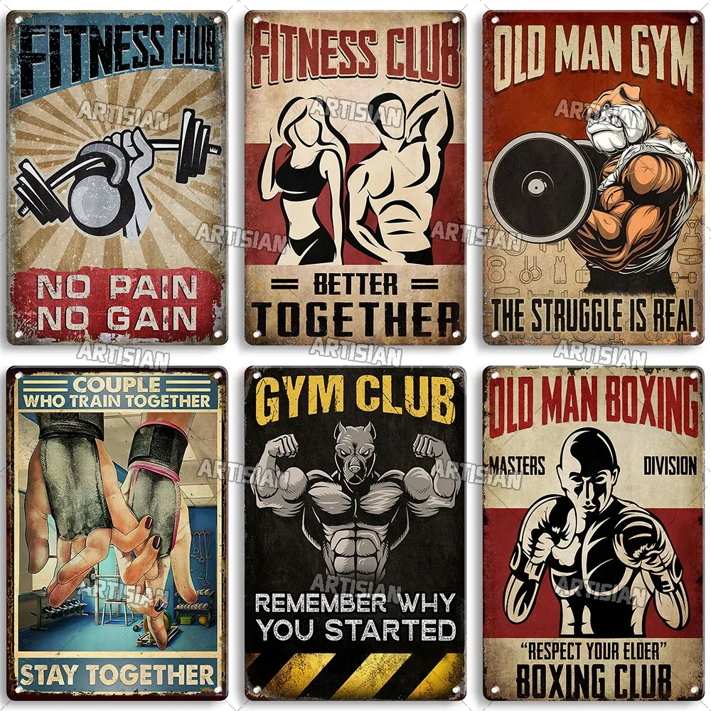 Old Man Gym Club Inspirational - огляд і ціна Home Gym Decor