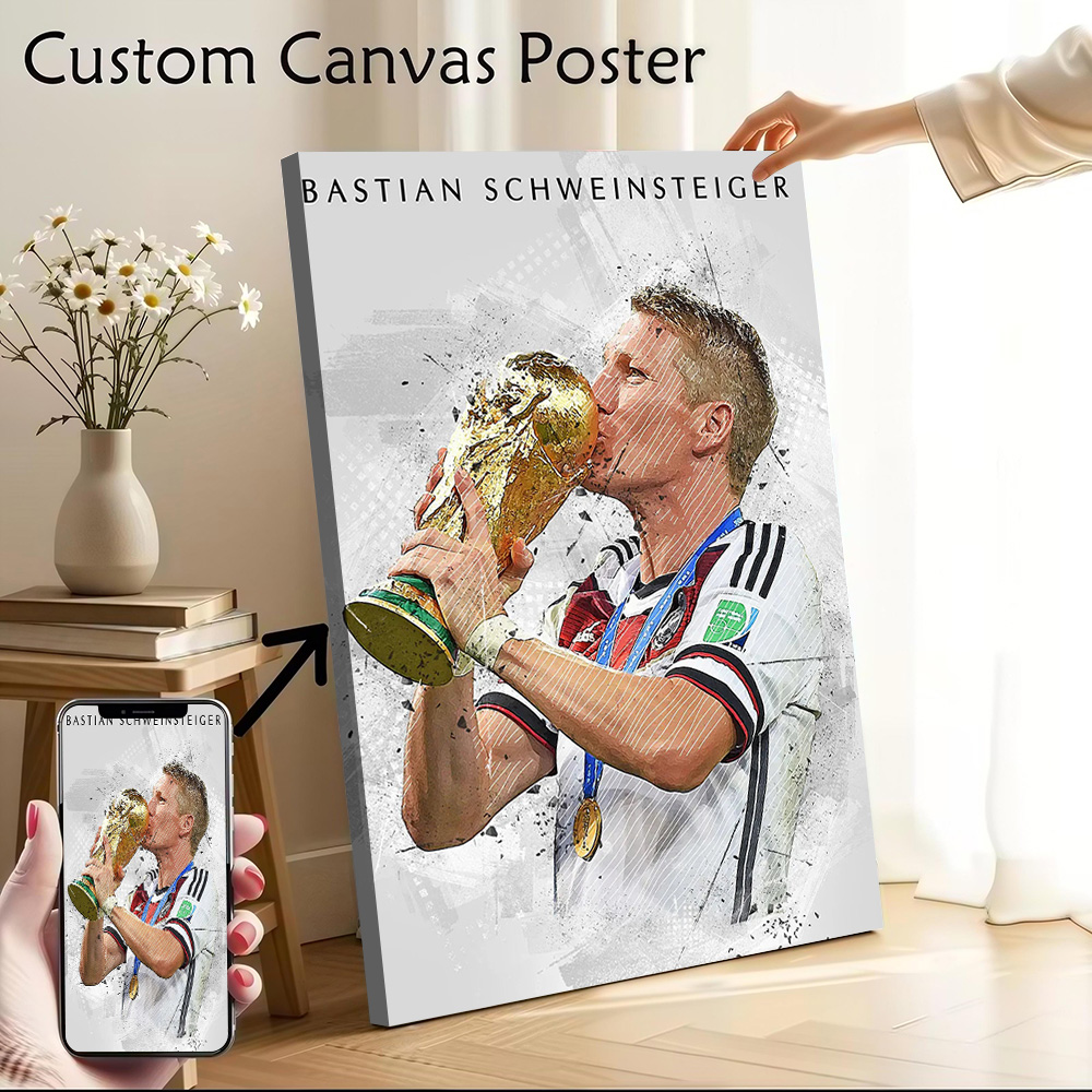 Bastian Schweinsteiger Canvas  - огляд і ціна Home Gym Decor