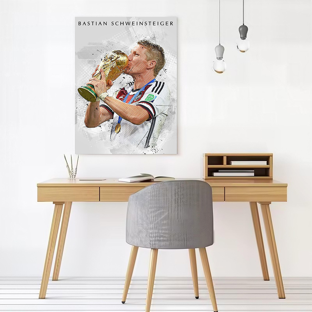 Bastian Schweinsteiger Canvas  - огляд і ціна Home Gym Decor