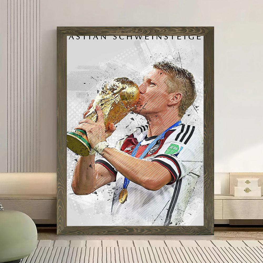 Bastian Schweinsteiger Canvas  - огляд і ціна Home Gym Decor