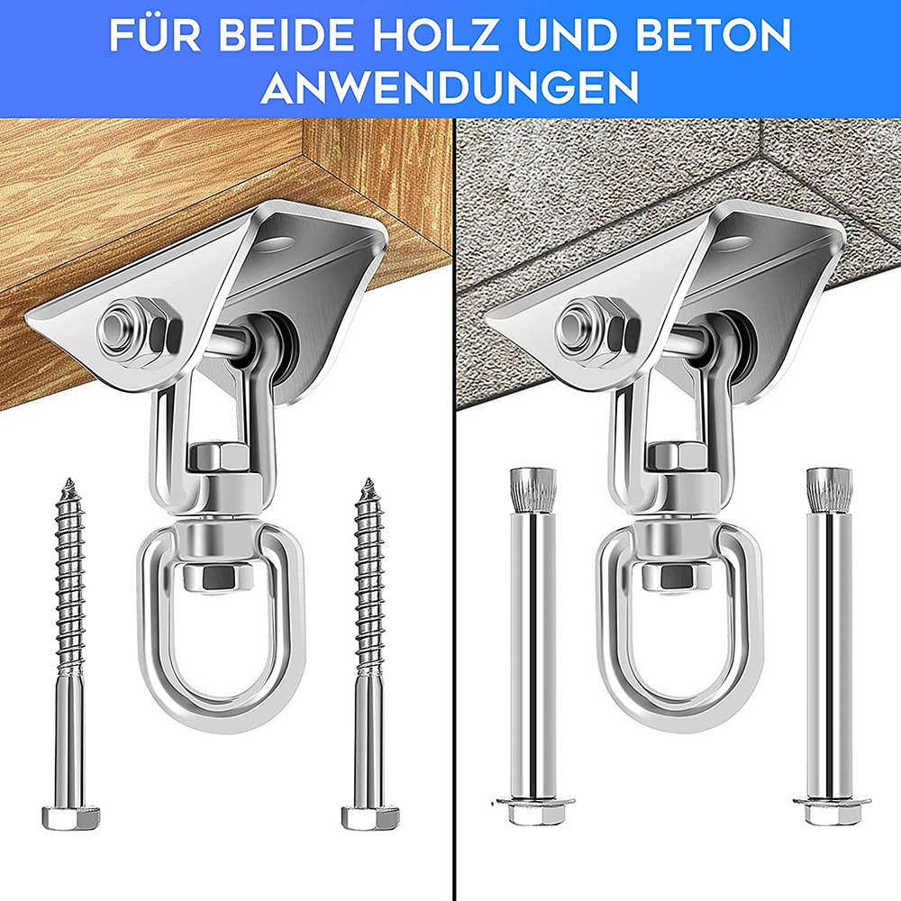 Heavy Duty Swing Hangers Hooks - огляд і ціна Yoga Trapeze Swing