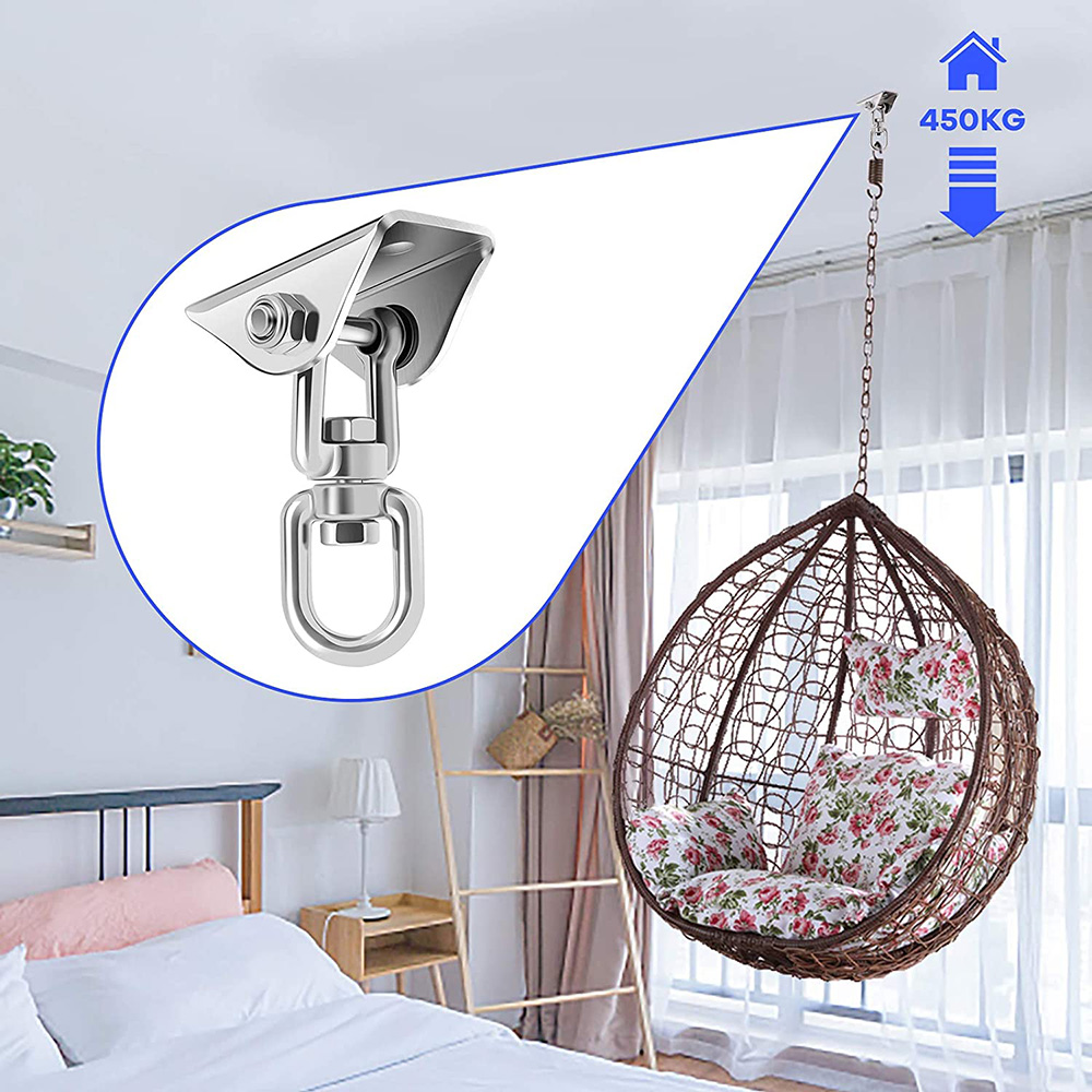 Heavy Duty Swing Hangers Hooks - огляд і ціна Yoga Trapeze Swing