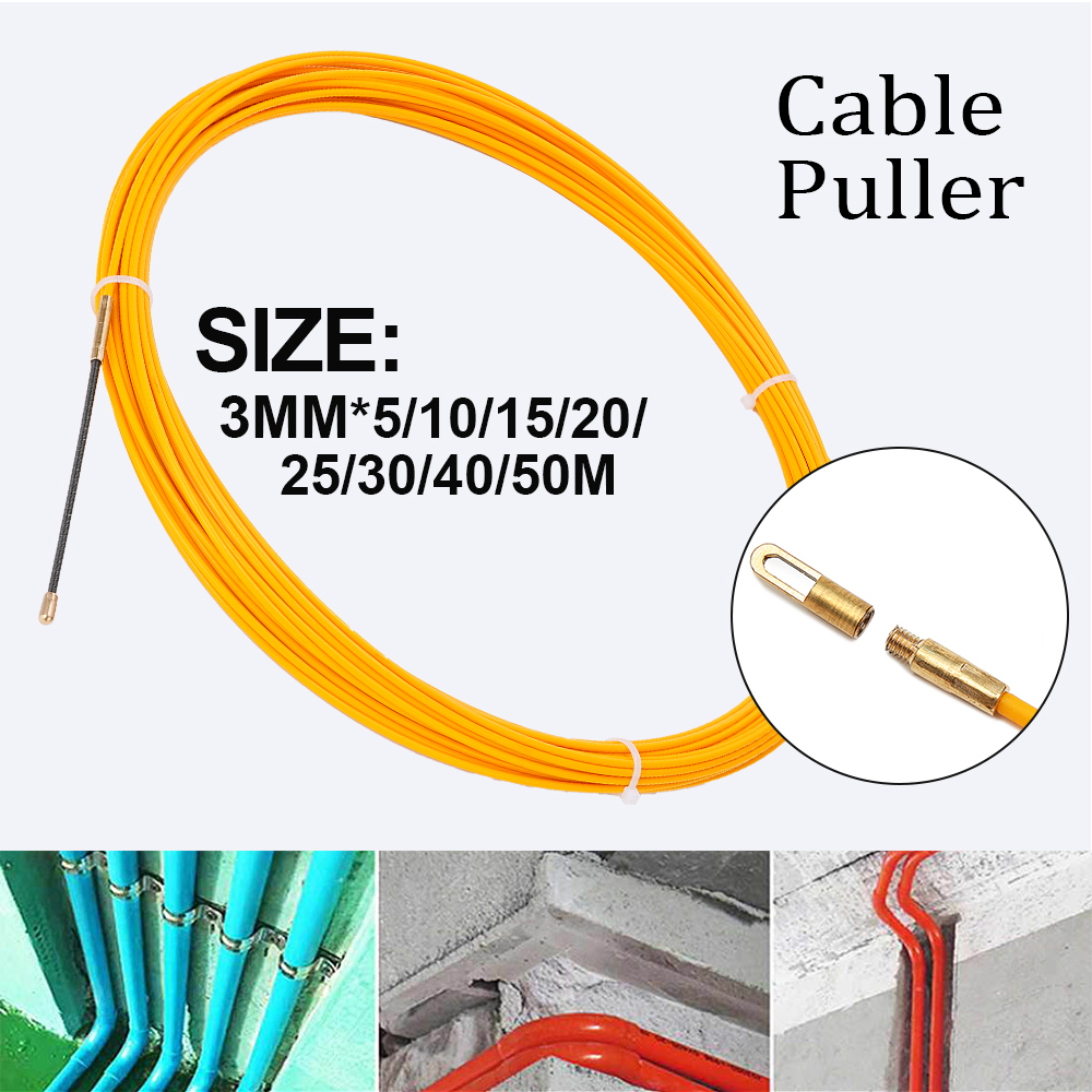 Fish Tape Fiberglass 3MM 5M‑50 - огляд і ціна Cable Pulley System