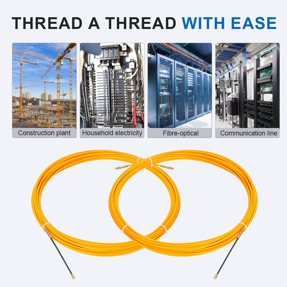Fish Tape Fiberglass 3MM 5M‑50 - огляд і ціна Cable Pulley System