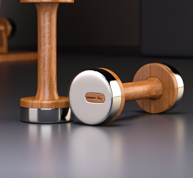 Wood & Steel Adjustable Dumbbe - огляд і ціна Home Gym No Equipment