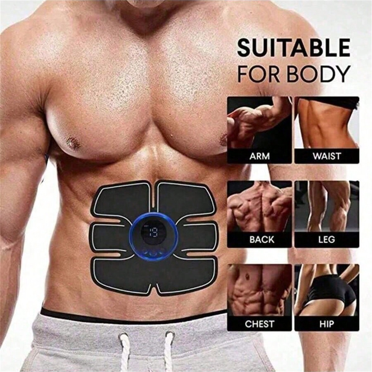 EMS Muscle Stimulator Training - огляд і ціна Home Gym Essentials
