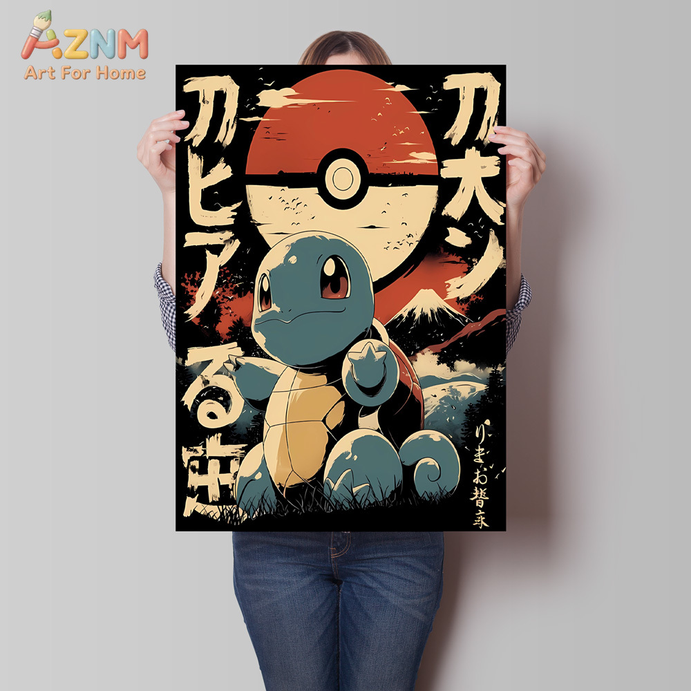 Canvas Artwork Painting Pokemo - огляд і ціна Home Gym Decor