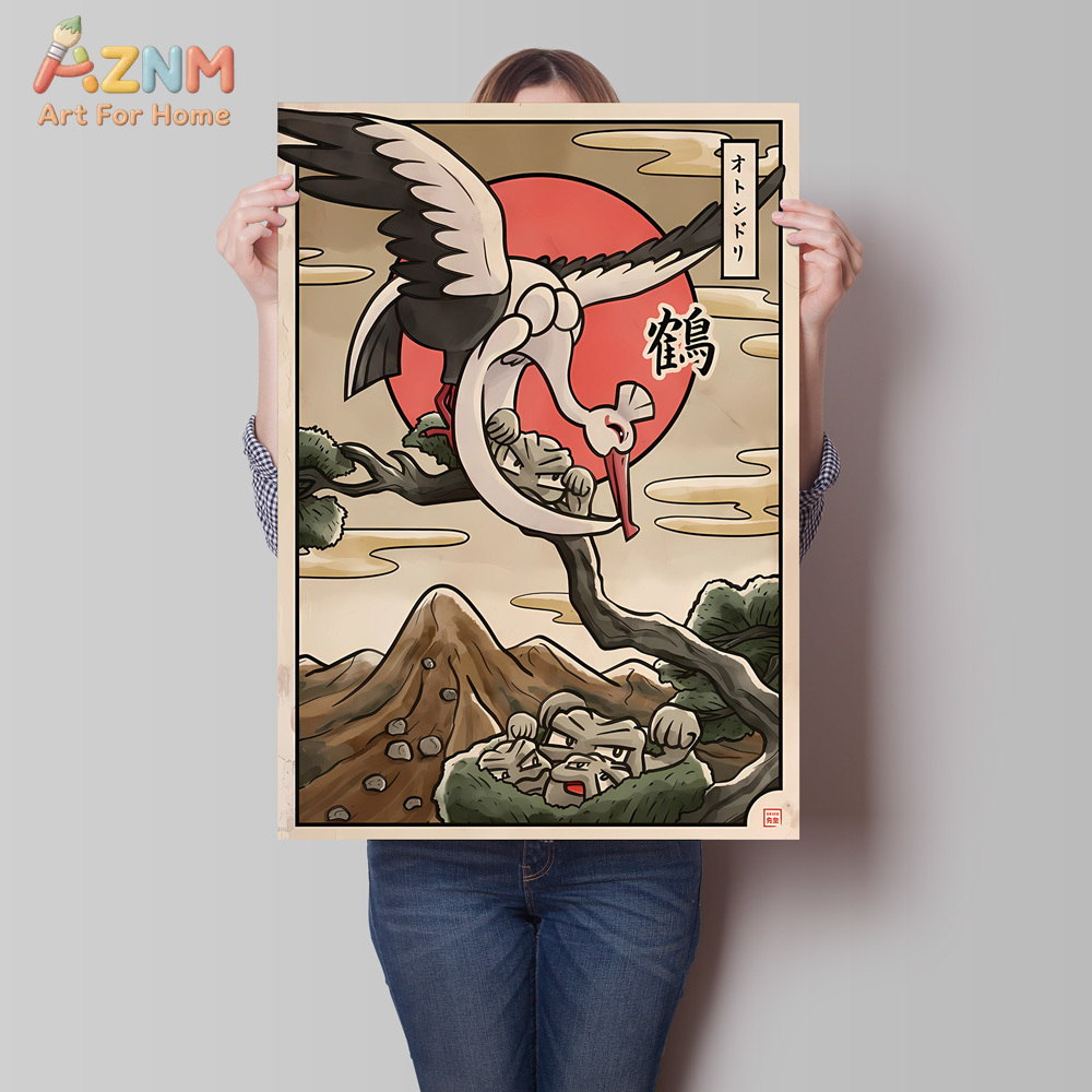 Canvas Artwork Painting Pokemo - огляд і ціна Home Gym Decor