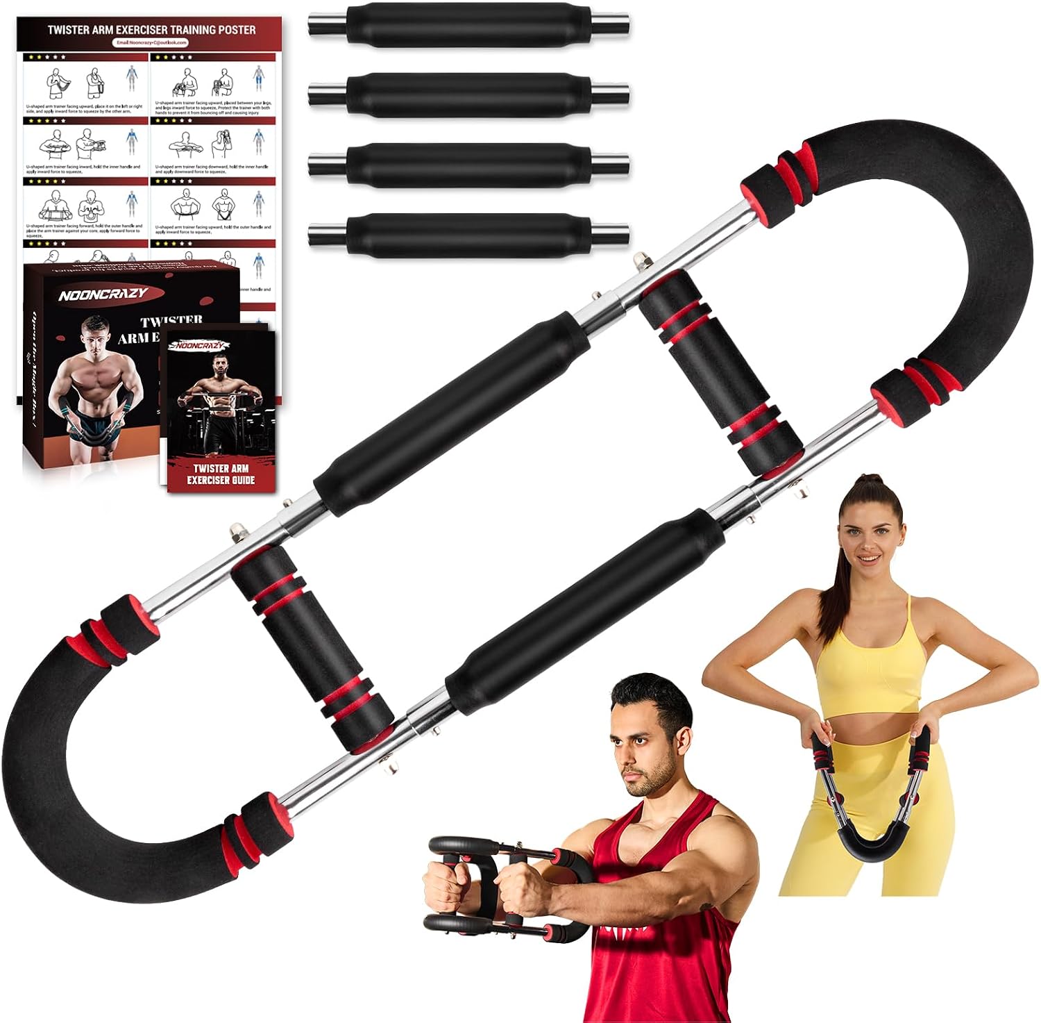 80cm U Shape Power Twister Arm - огляд і ціна Home Gym Upper Body Workout