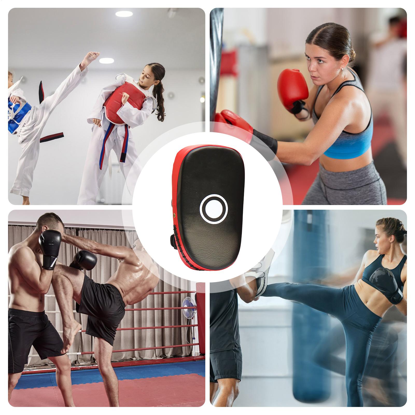 Boxing Pads PU Leather Curved  - огляд і ціна Home Gym Trainer