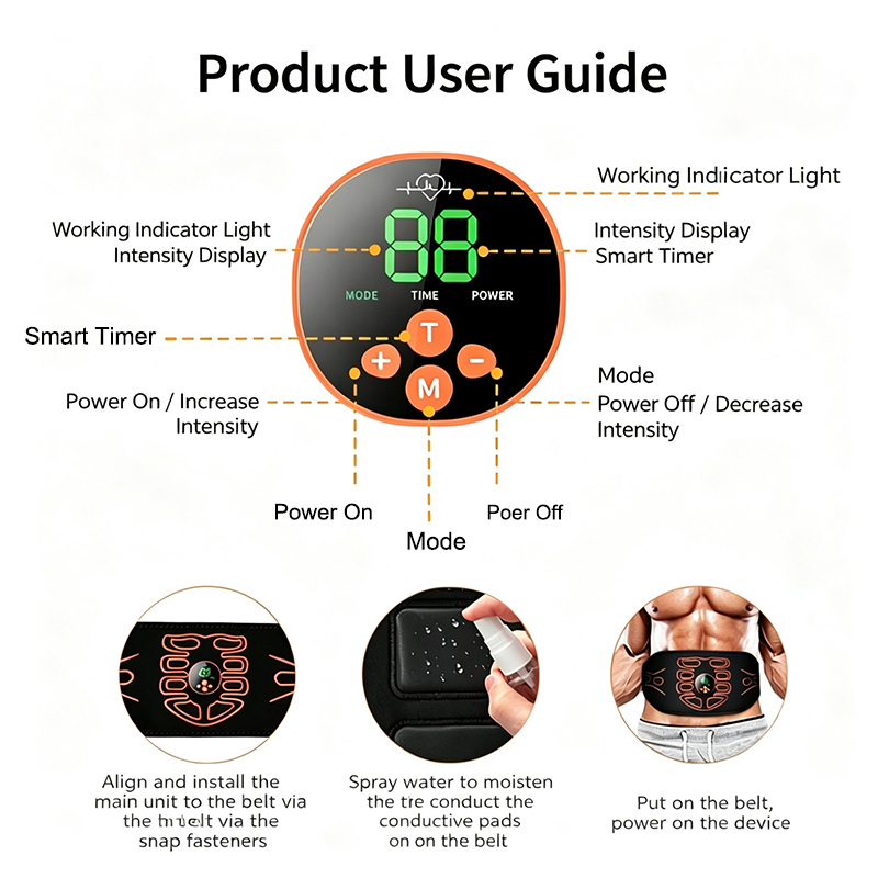 Abdominal Toning Belt Smart Ab - огляд і ціна Home Gym Essentials