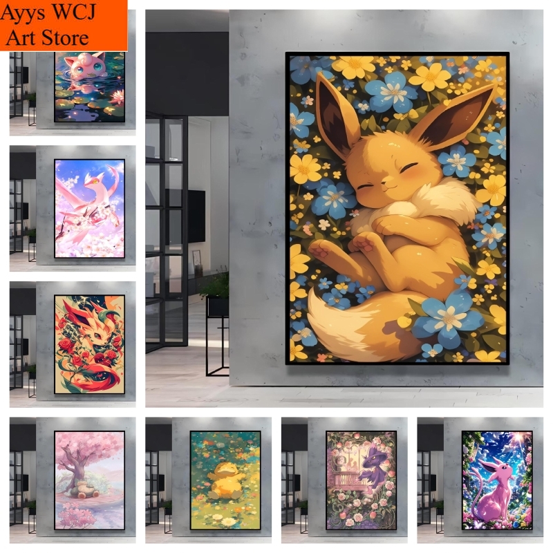 1pc Frameless Canvas Painting  - огляд і ціна Home Gym Decor