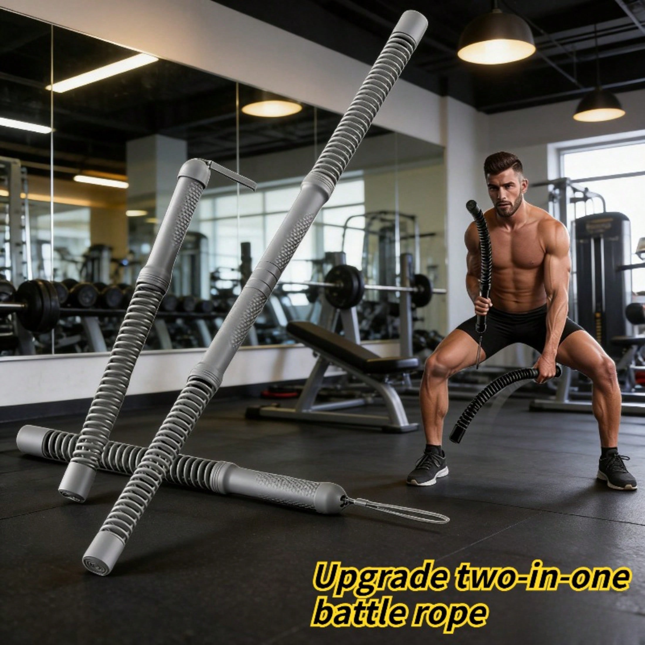 2-in-1 Upgraded Cordless Battl - огляд і ціна Home Gym Trainer