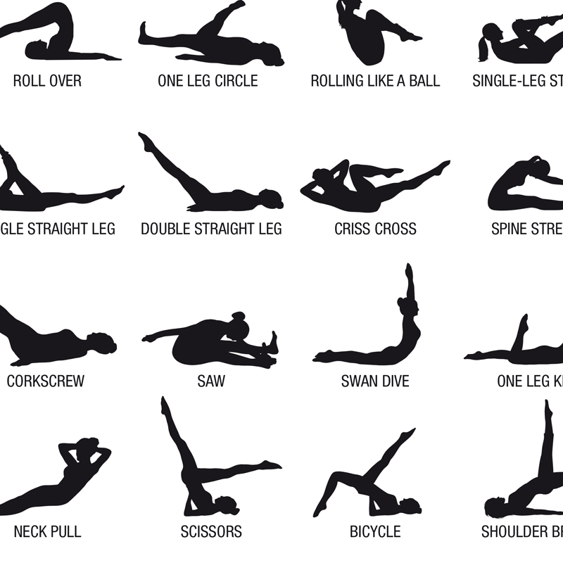 Frameless Pilates Workout Char - огляд і ціна Home Gym Decor
