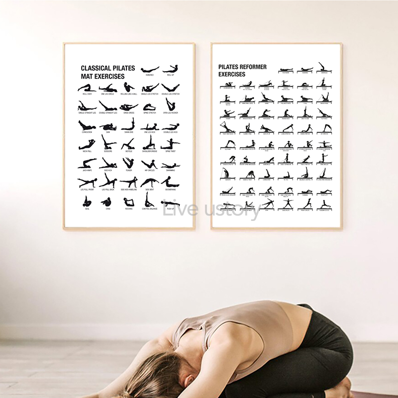 Frameless Pilates Workout Char - огляд і ціна Home Gym Decor