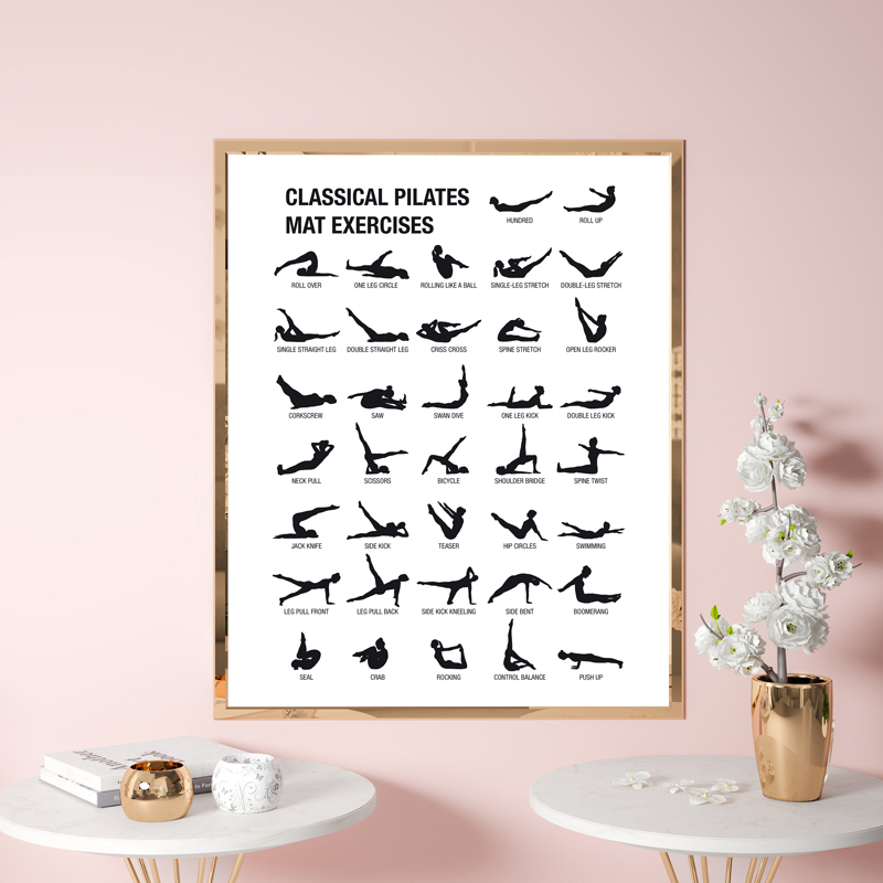 Frameless Pilates Workout Char - огляд і ціна Home Gym Decor