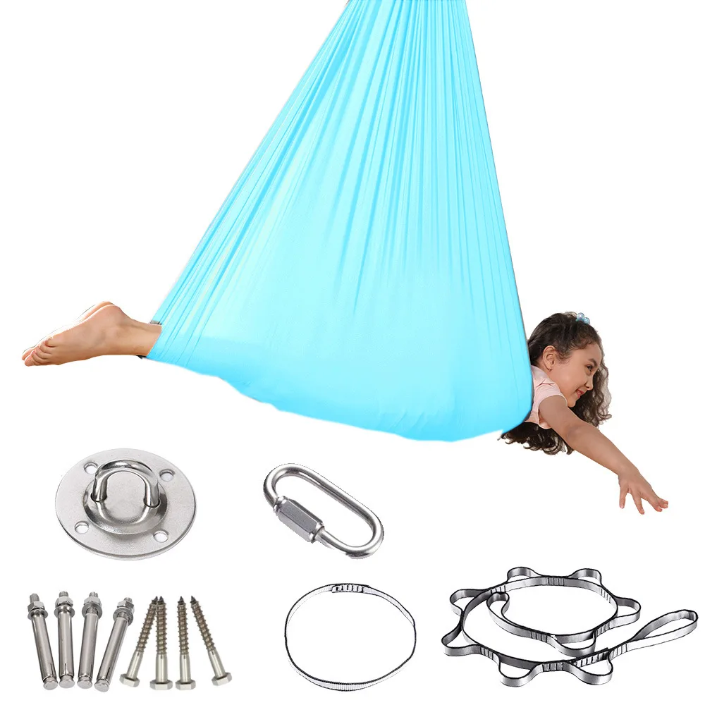 150x280cm Swing Hammock Elasti - огляд і ціна Yoga Trapeze Swing