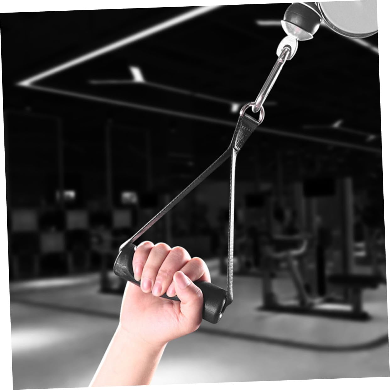 1Pair Ergonomic Exercise Handl - огляд і ціна Cable Pulley System