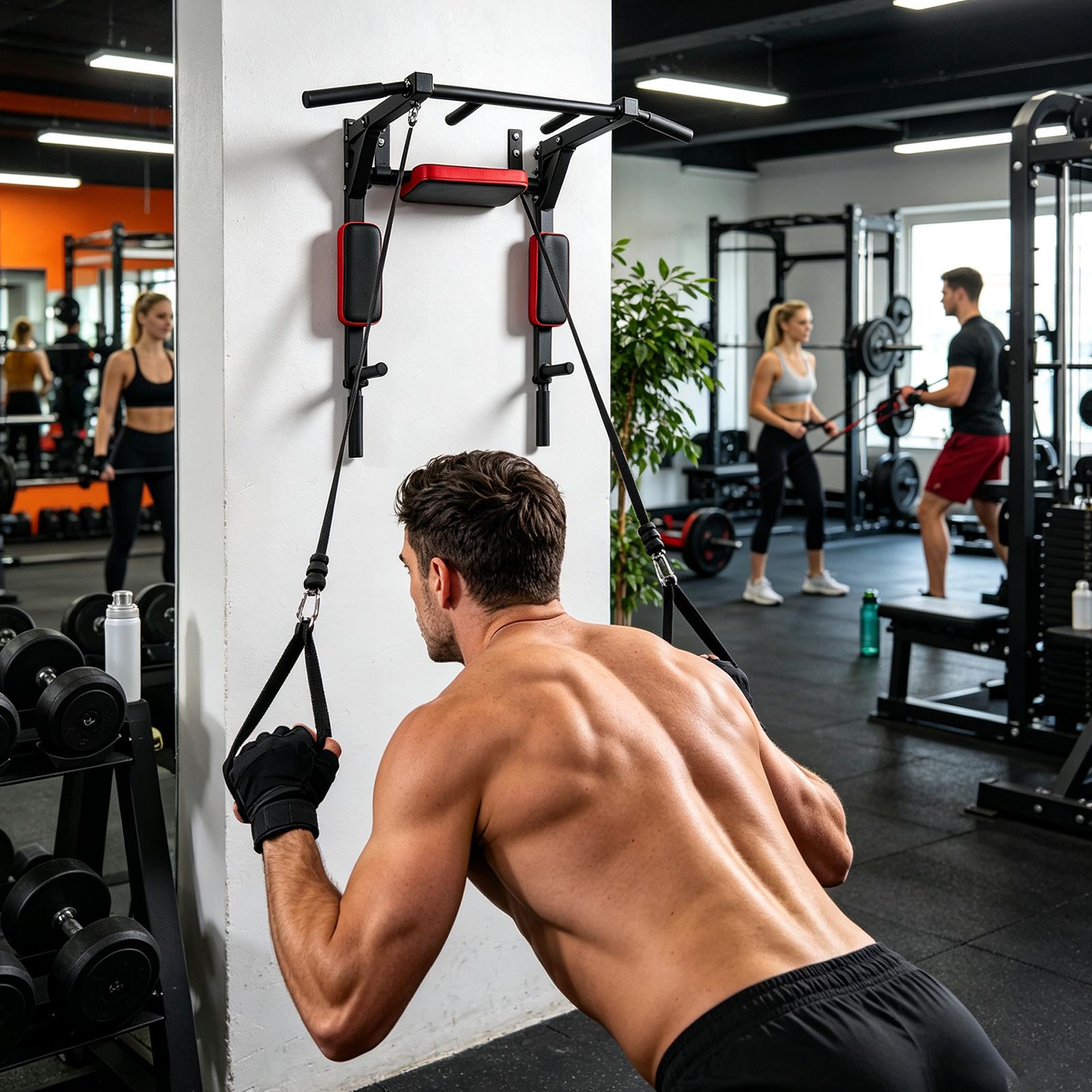 Wall-Mounted Pull-up Bar Fitne - огляд і ціна Home Gym Pull Up Bar